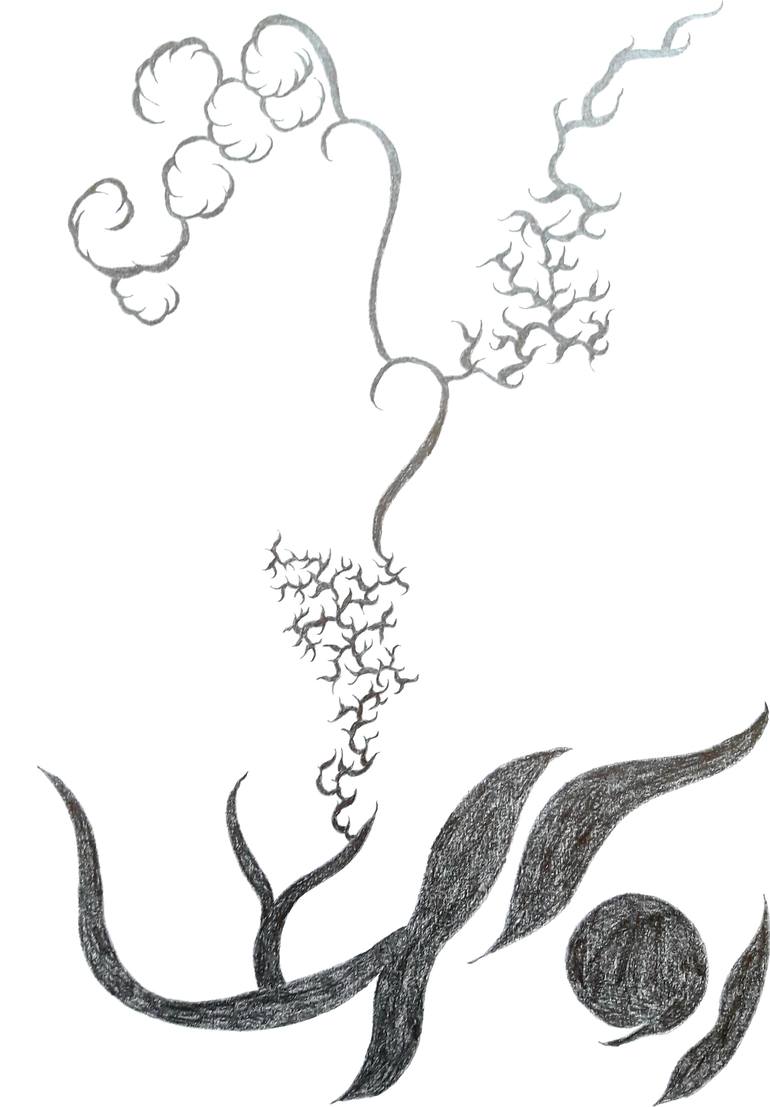 770x1107 Bloom Drawing