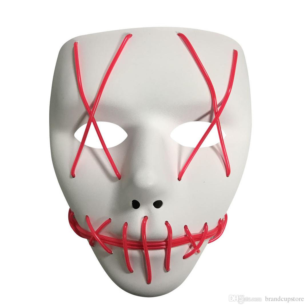 1074x1074 Led Light Mask Up Funny Mask From The Purge Election Year Great