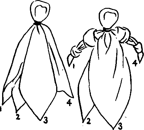 477x430 how to make a puritan girl out of a handkerchief