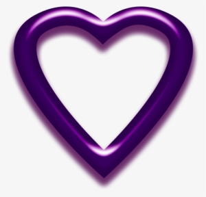300x288 purple heart png, transparent purple heart png image free download