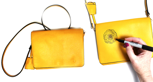 640x343 Alisaburke Floral Drawing Altered Purse