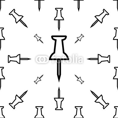 400x400 Drawing Pn Seamless Pattern, Push Pin Seamless Pattern Buy