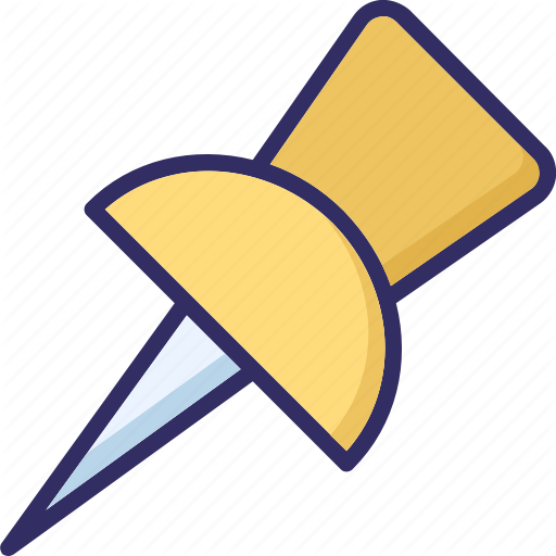 512x512 Drawing Pin, Map Pin, Paper Pin, Push Pn