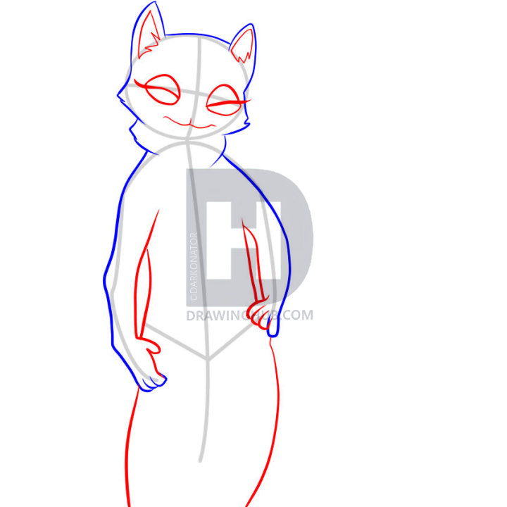 720x720 How To Draw Kitty, Kitty Softpaws, Puss In Boots, Step