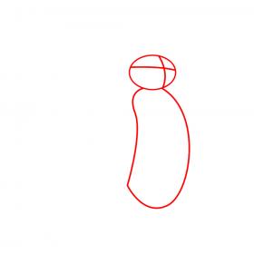 280x302 How To Draw Puss In Boots, Shrek, Step