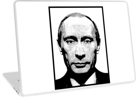 558x400 Vladimir Putin Laptop Skins