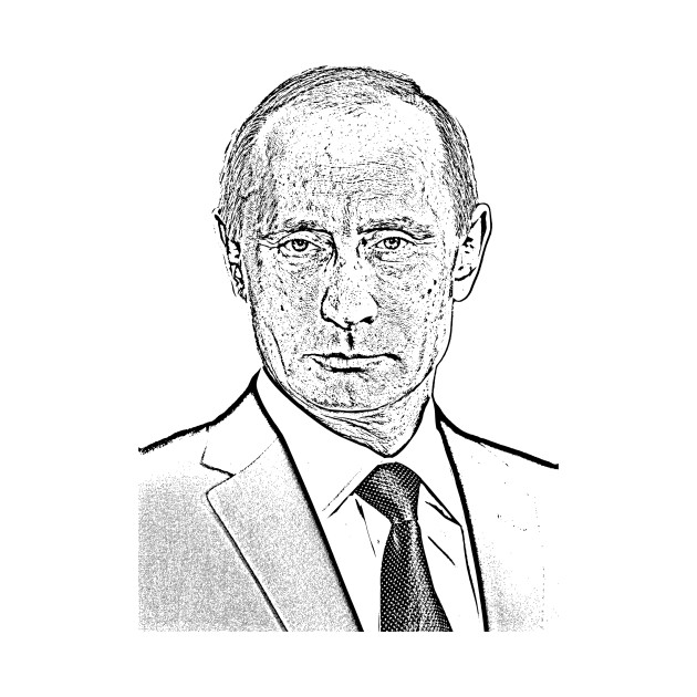 630x630 Limited Edition Exclusive Vladimir Putin Photocopied Face