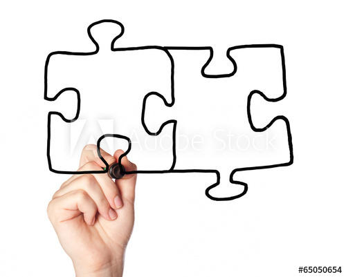 500x401 Drawing A Puzzle