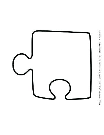 350x453 printable puzzle piece printable puzzle pieces template free