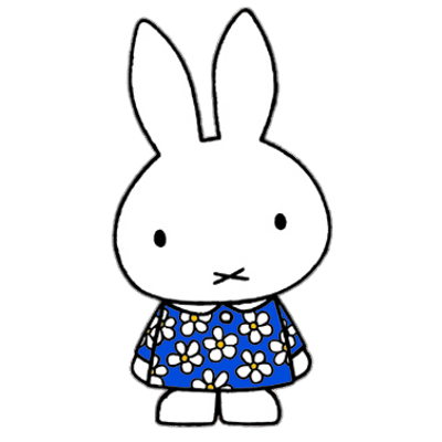 400x400 Miffy Drawing Transparent Png