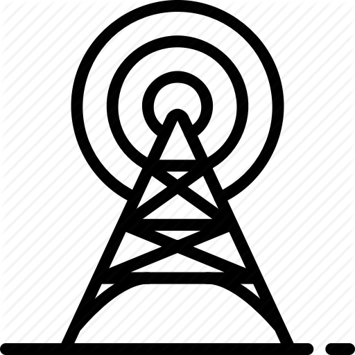 512x512 Communication, Line, Pylon, Signal, Telephone, Tower Icon