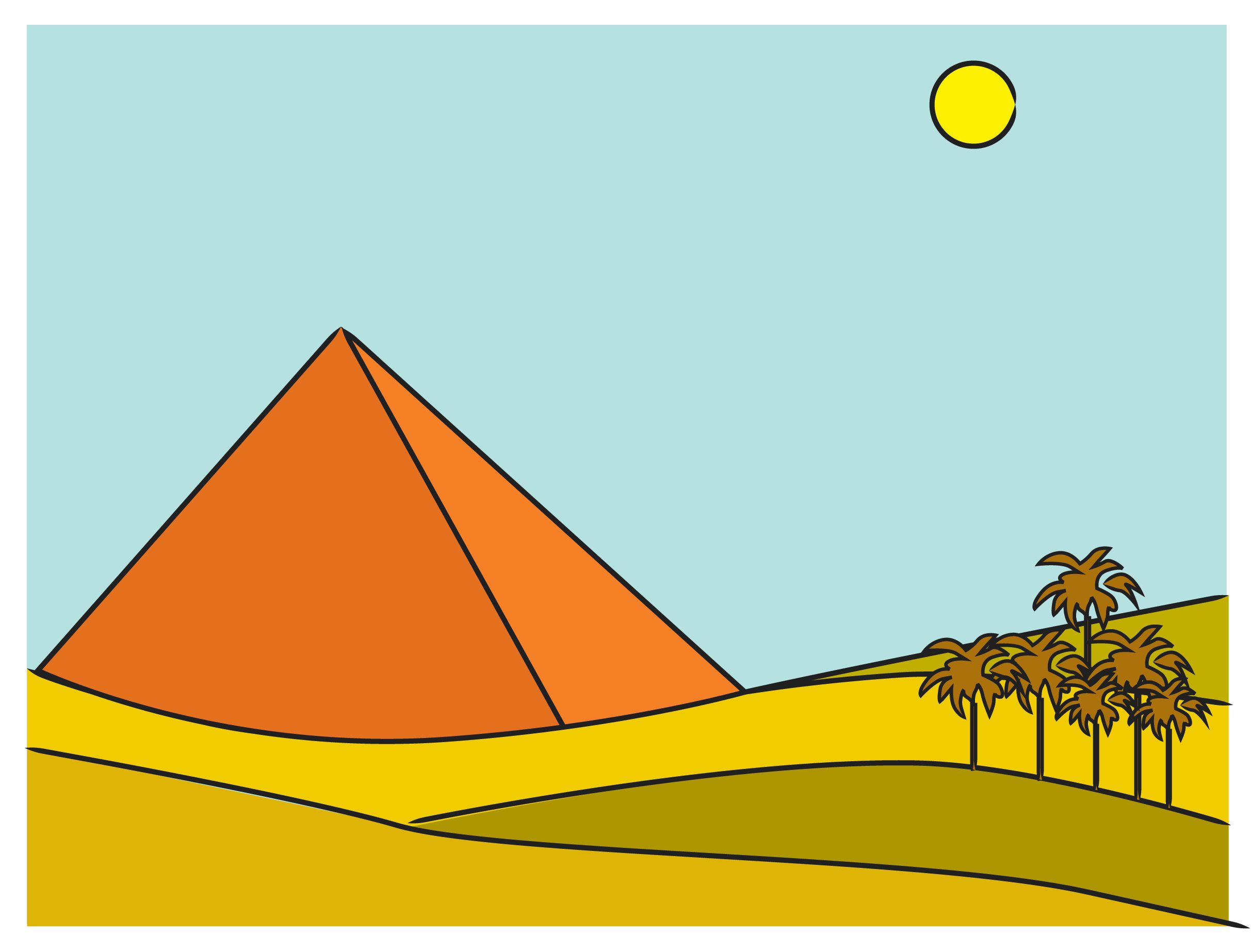 2425x1846 Draw The Egyptian Pyramids Social Studies Egyptian, Drawings