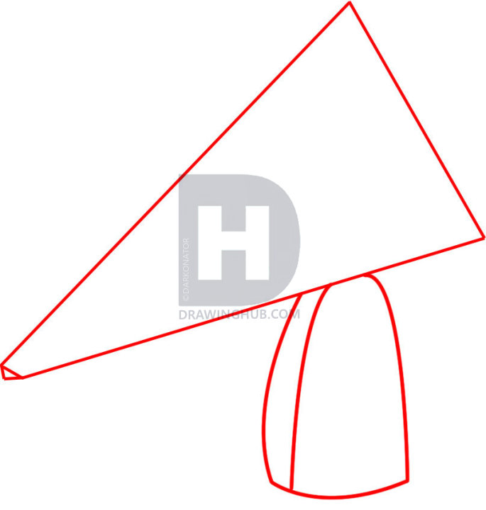 685x720 How To Draw Chibi Pyramid Head, Step