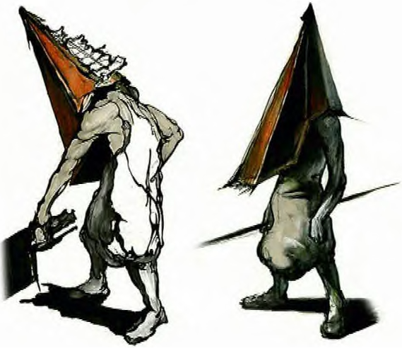 Pyramid Head Drawing | Free download on ClipArtMag