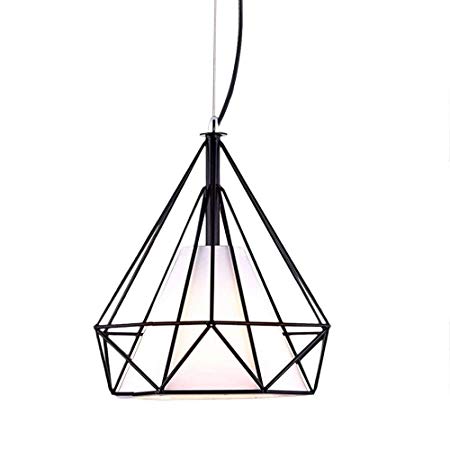 450x450 Dan Speed Modern Art Diamond Shape Pendant Light Bird Cage