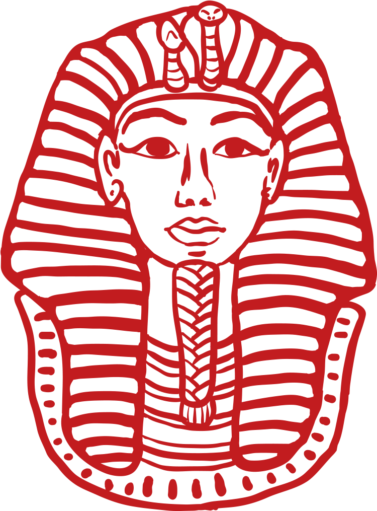 750x1015 Hd Png Egypt Drawing Pharaoh