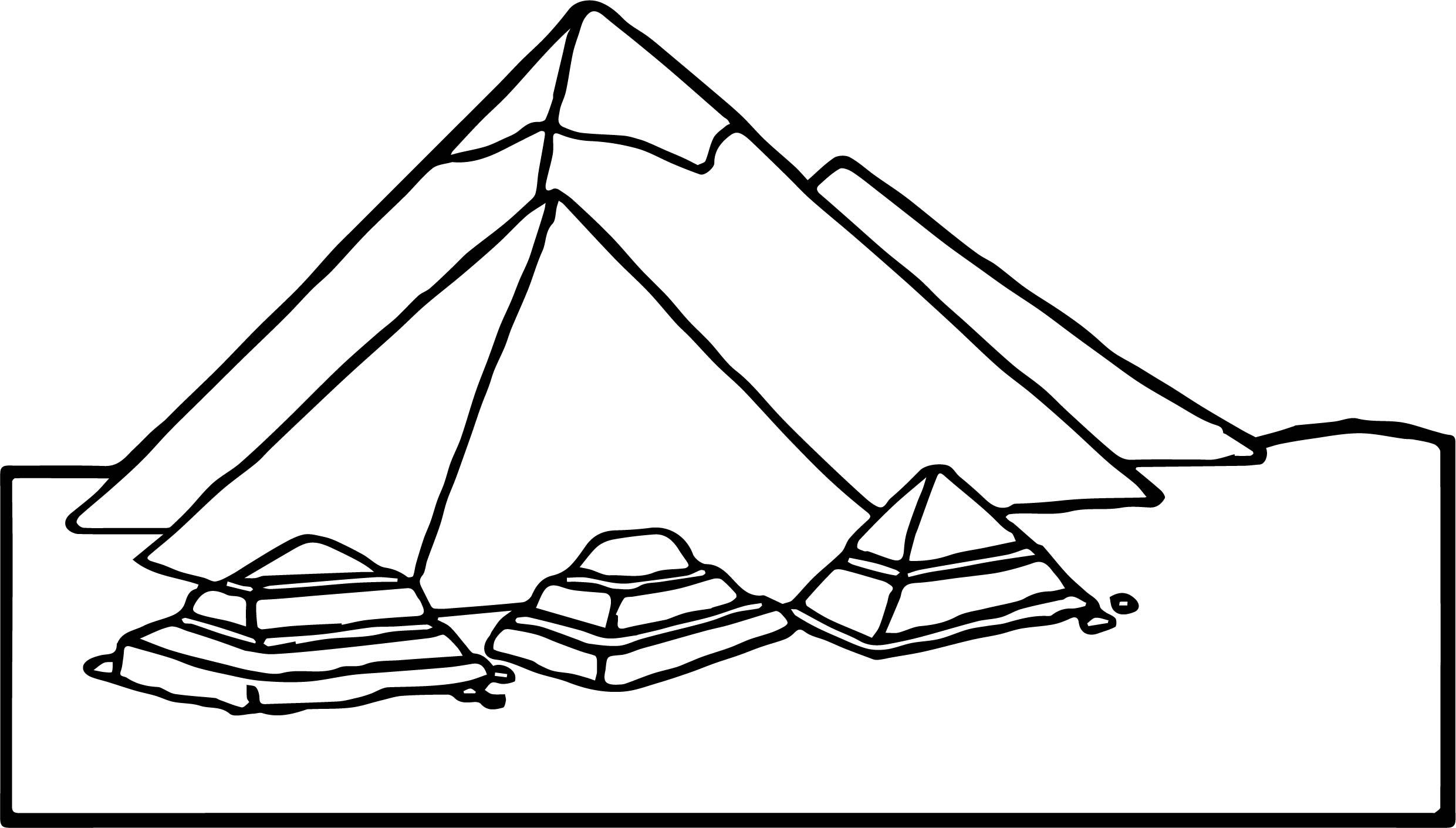 2481x1411 New Ancient Egypt Pyramid Coloring