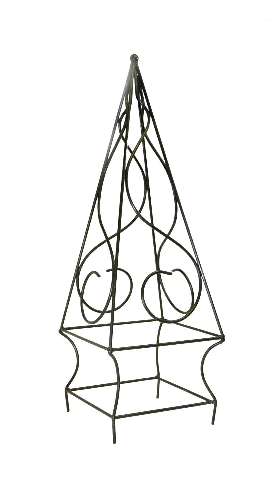 894x1600 Pyramid Topiarytrellis With Swirls For Sale Online