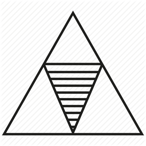 512x512 Chart, Pyramid Icon