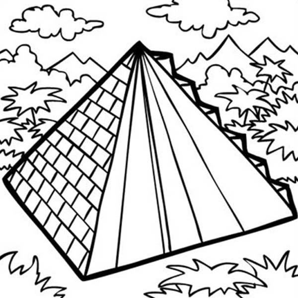 600x600 How To Draw A Square Pyramid