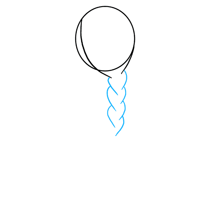 680x678 How To Draw A Braid Really Easy Drawing Tutorial