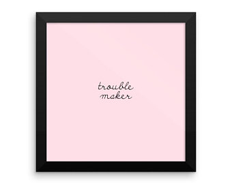 340x270 Framed Quote Etsy