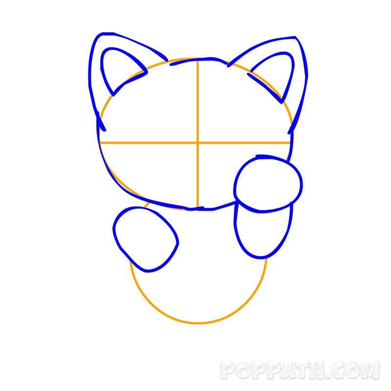 800x800 How To Draw A Lucky Cat Pop Path