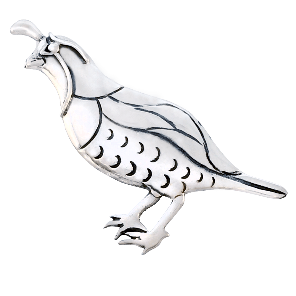 1000x1000 Quail Pin