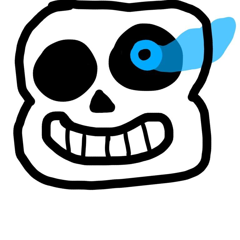 768x768 A Quick Drawing Of Sans