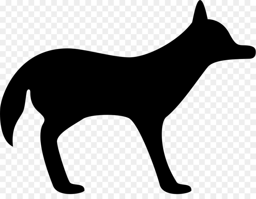 900x700 Dog, Silhouette, Drawing, Transparent Png Image Clipart Free