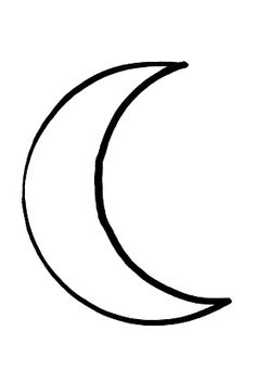 236x340 Best Crescent Moon Outline Tattoo Images Tatuajes, Drawings