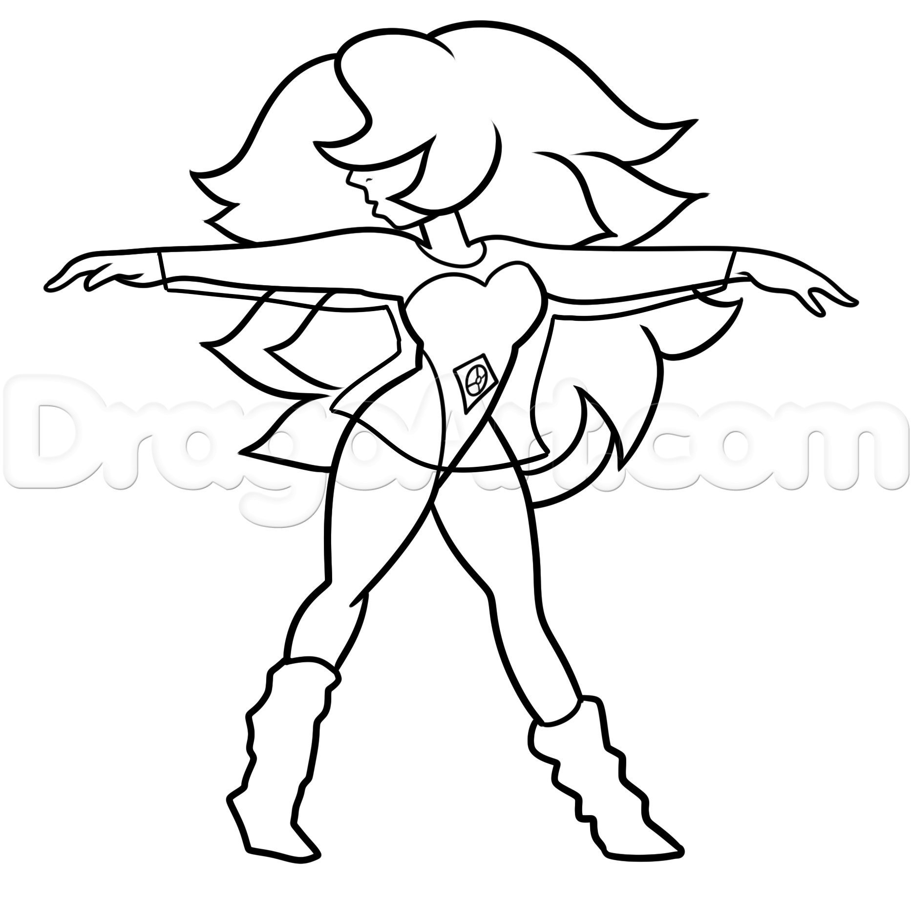 1867x1845 Step How To Draw Rainbow Quartz