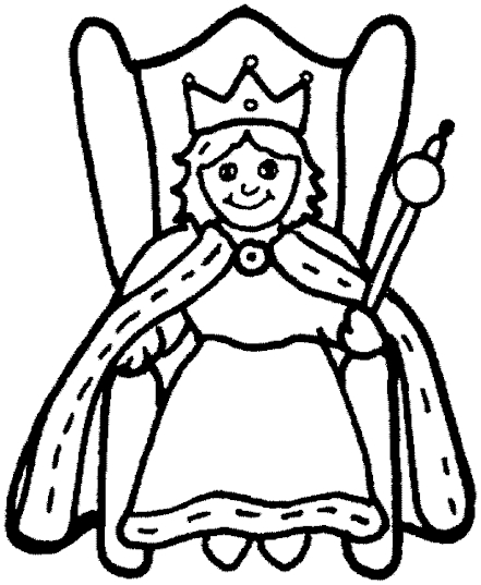 441x537 King And Queen Clipart Black And White