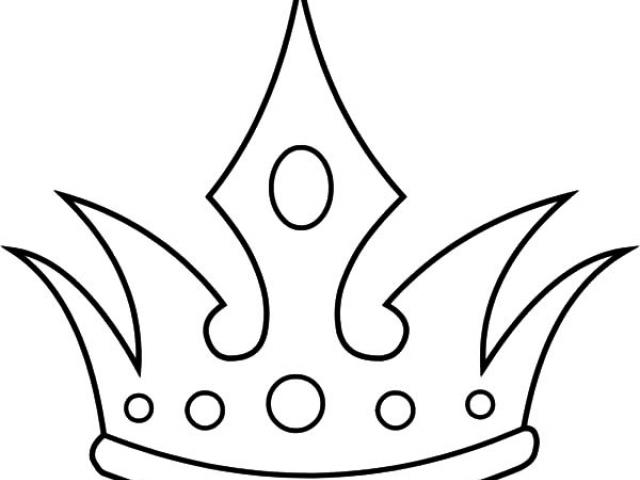 640x480 Queen Crown Drawing