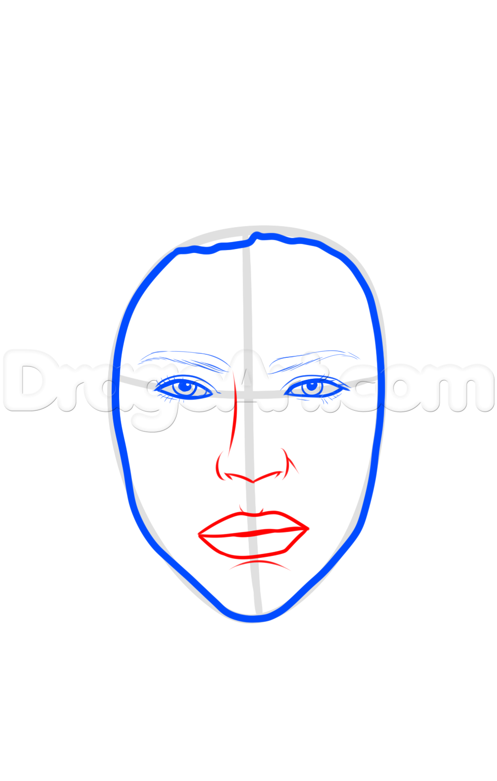 997x1565 How To Draw Queen Elizabeth, Step