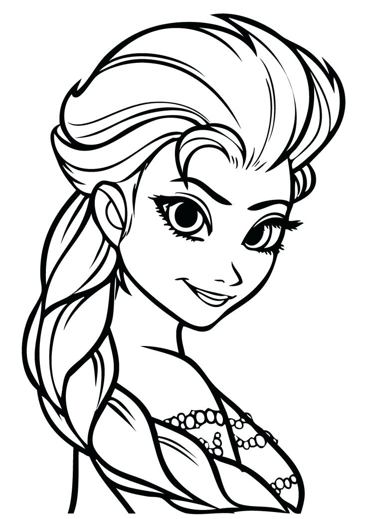 736x1041 Elsa Printable Coloring Pages And Printable Free Of Free Home