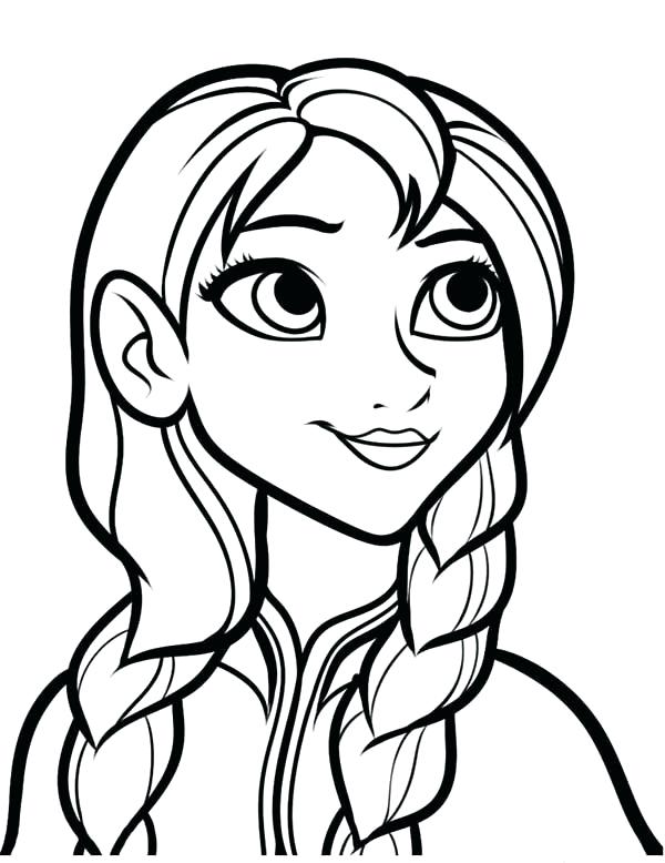 600x778 Elsa Drawing Easy