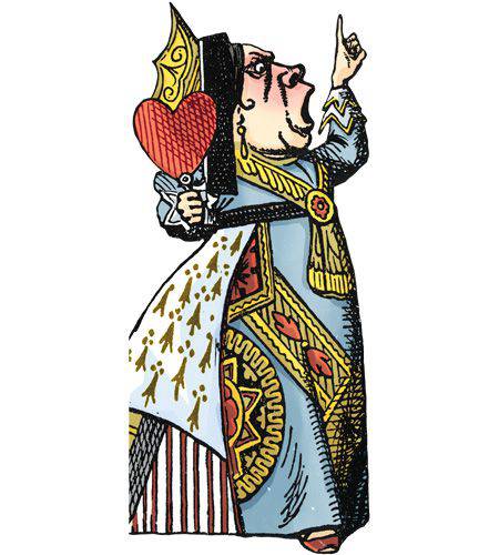 Queen Of Hearts Card Drawing | Free download on ClipArtMag