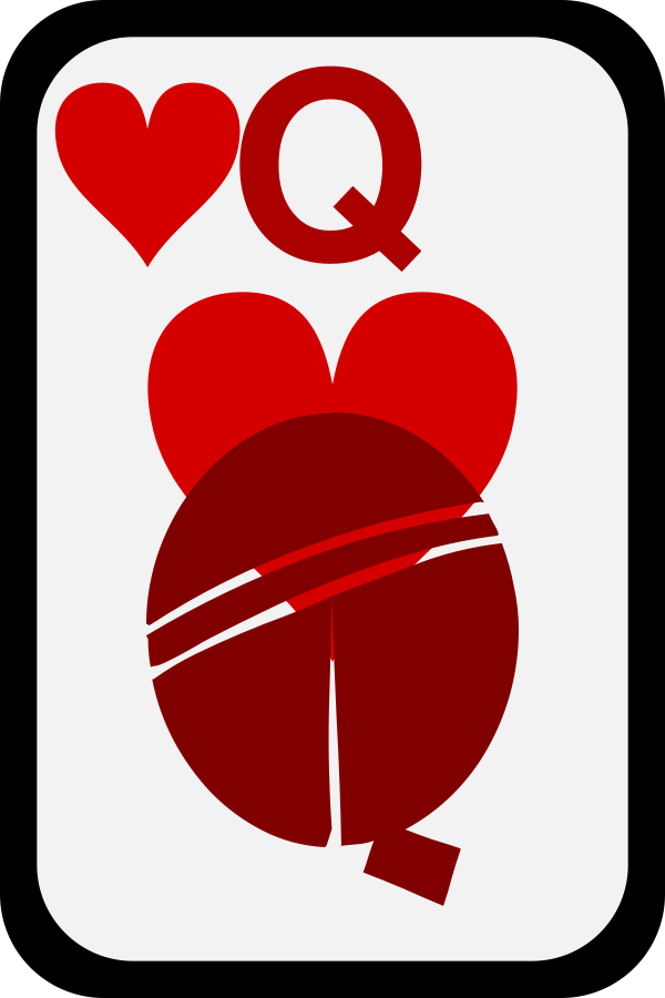 600x900 Queen Of Hearts Png Clip Arts For Web