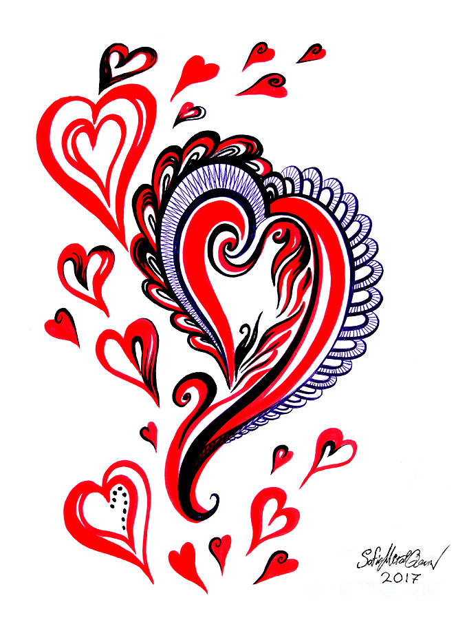 679x900 Valentine's Day Hearts