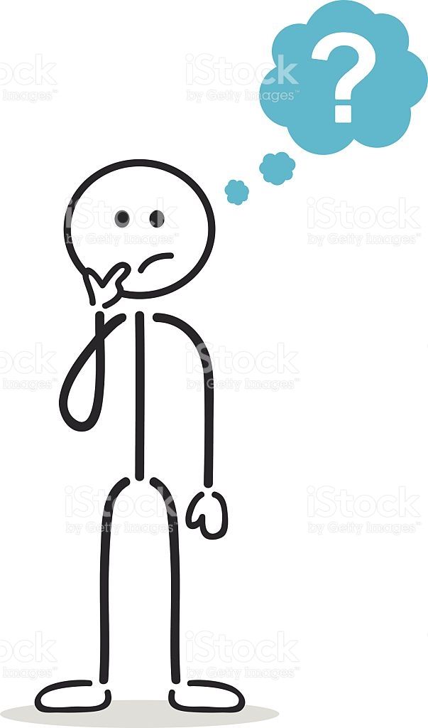 603x1024 Thinking Stick Figures Vector Art, Stick Figures, Free Vector Art