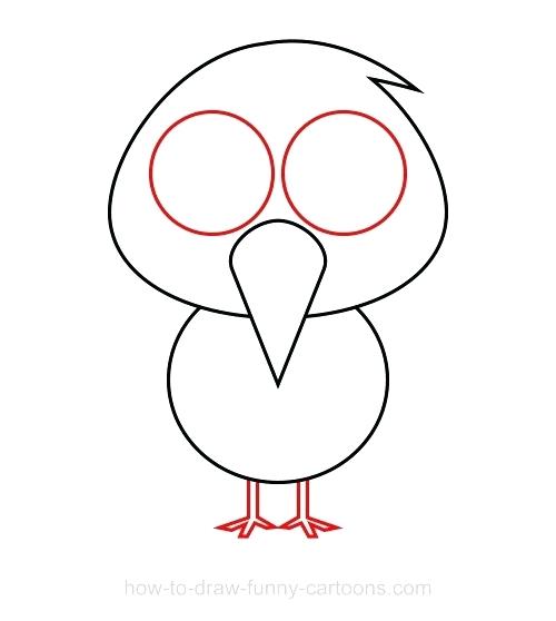 500x558 Draw A Parrot Parrot Drawing Images Step