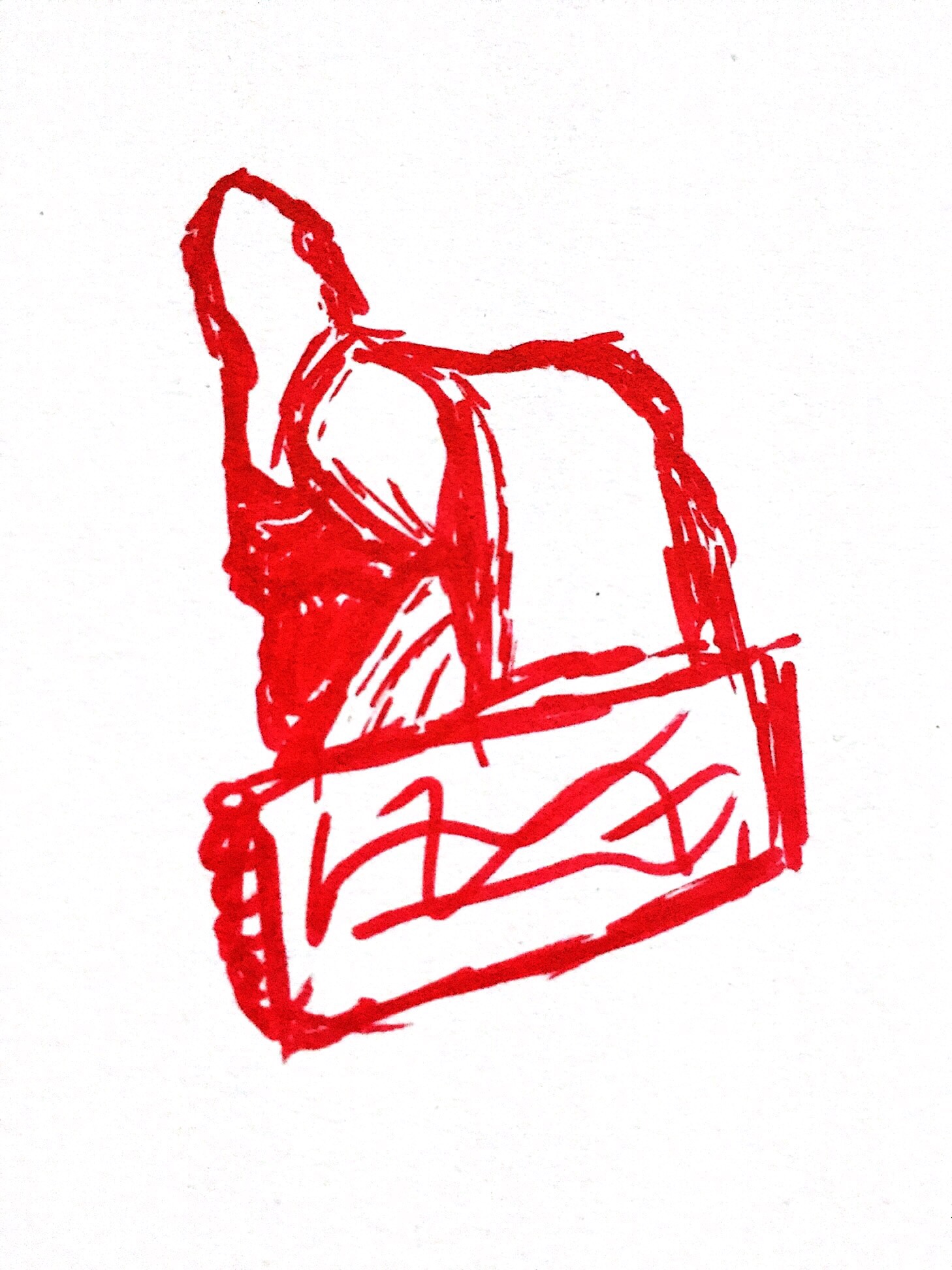 1458x1944 Quick Sketch Of My Crossed Legs