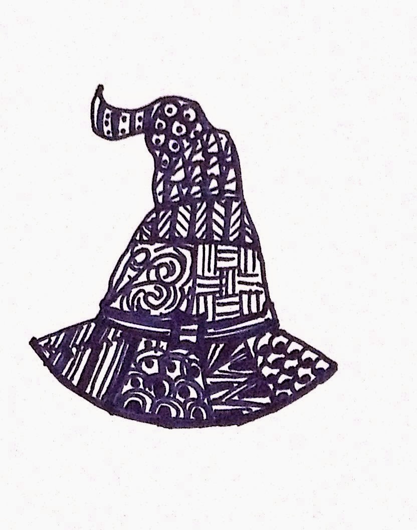 832x1056 Using Zentangle Inspired Art For Kids As A Quick Halloween Craft