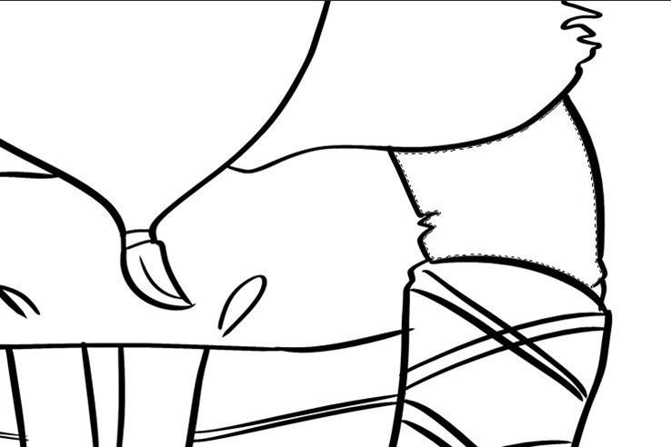 738x492 Quick Tip Easily Add Cartoon Color And Shading To Lineart