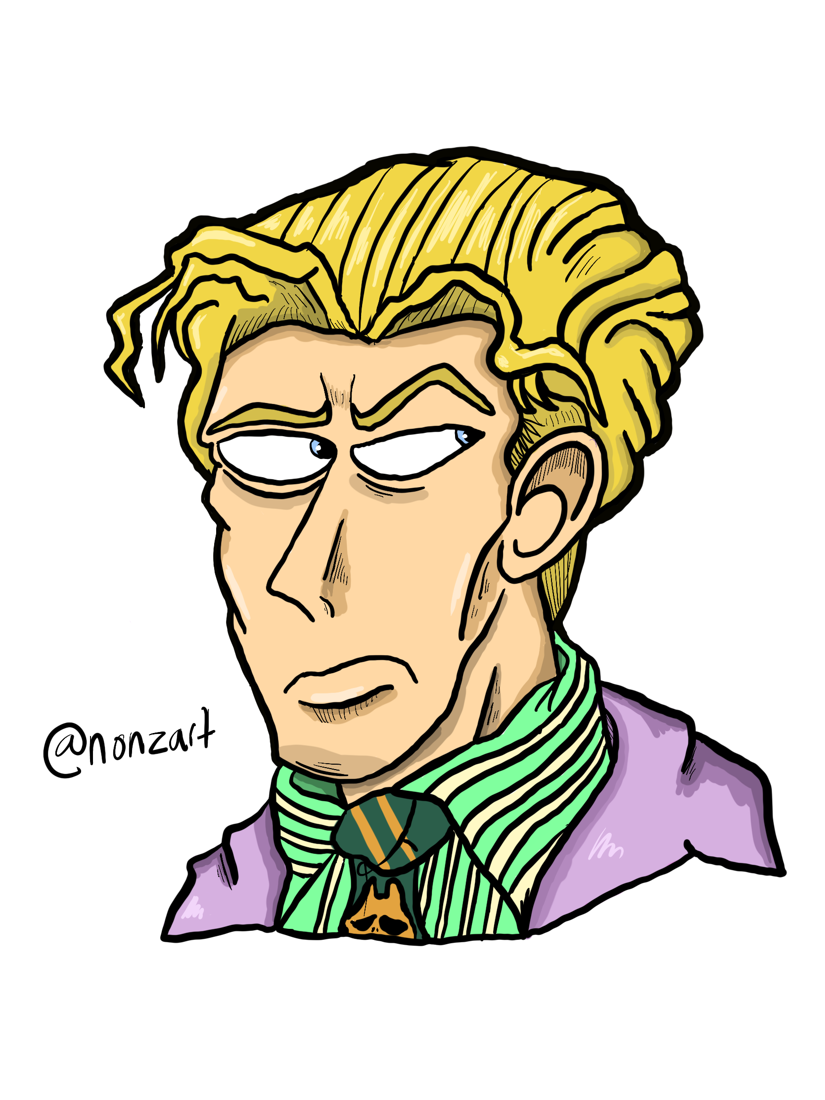 1668x2224 Fanart Just A Quiet Drawing Stardustcrusaders