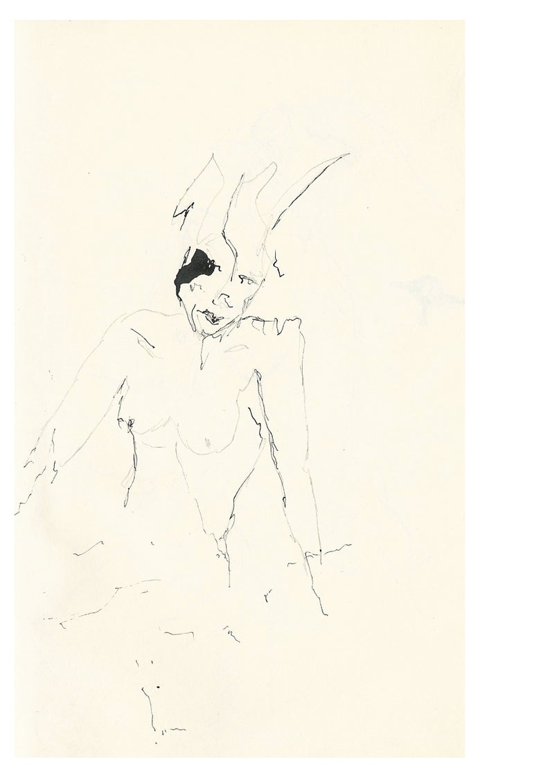 794x1123 Original Figure Illustration Ink Drawing Figure Still Life Etsy