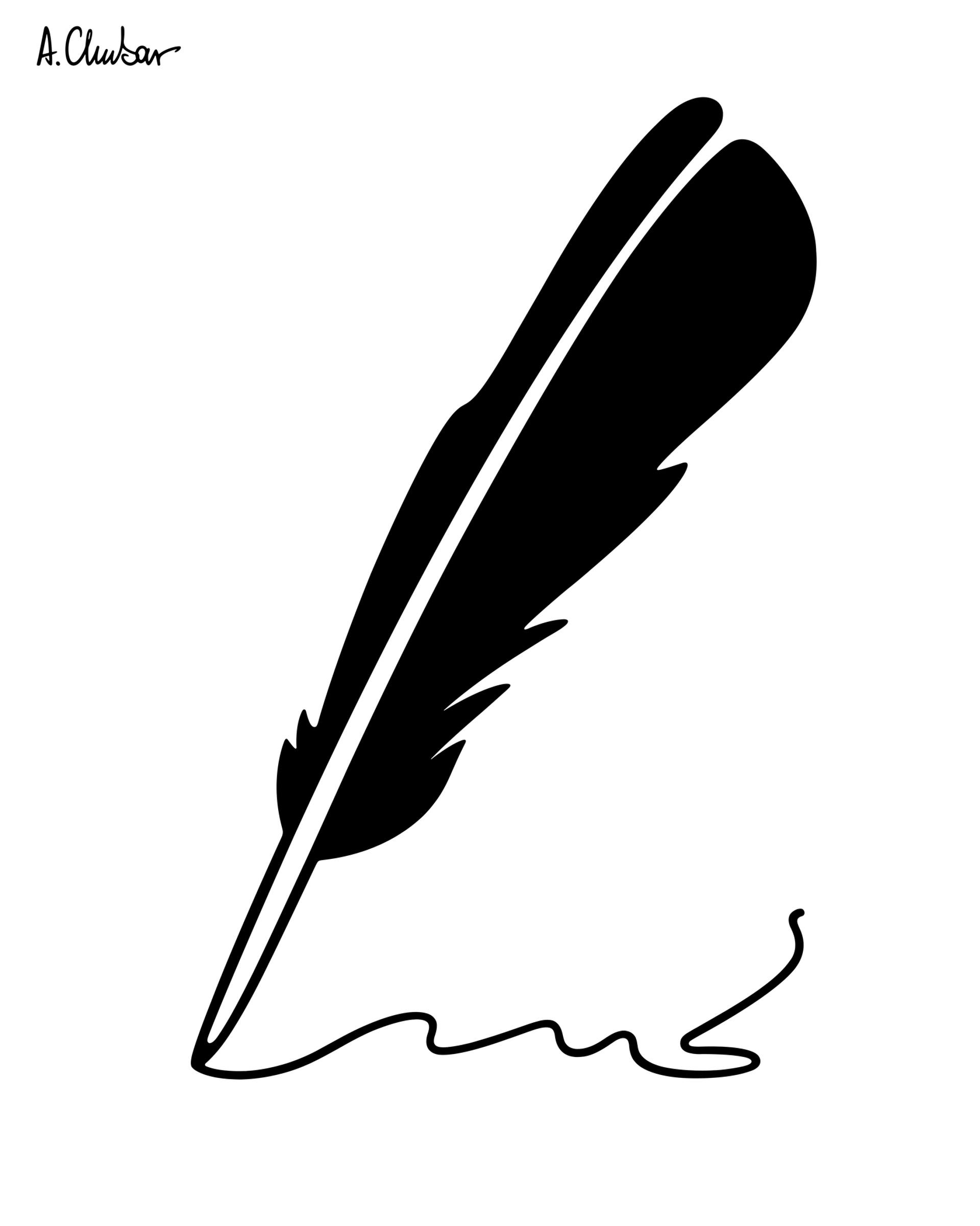 1920x2401 Quill Drawing