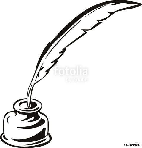 479x500 Quill Pen And Ink Stock Image And Royalty Free Vector