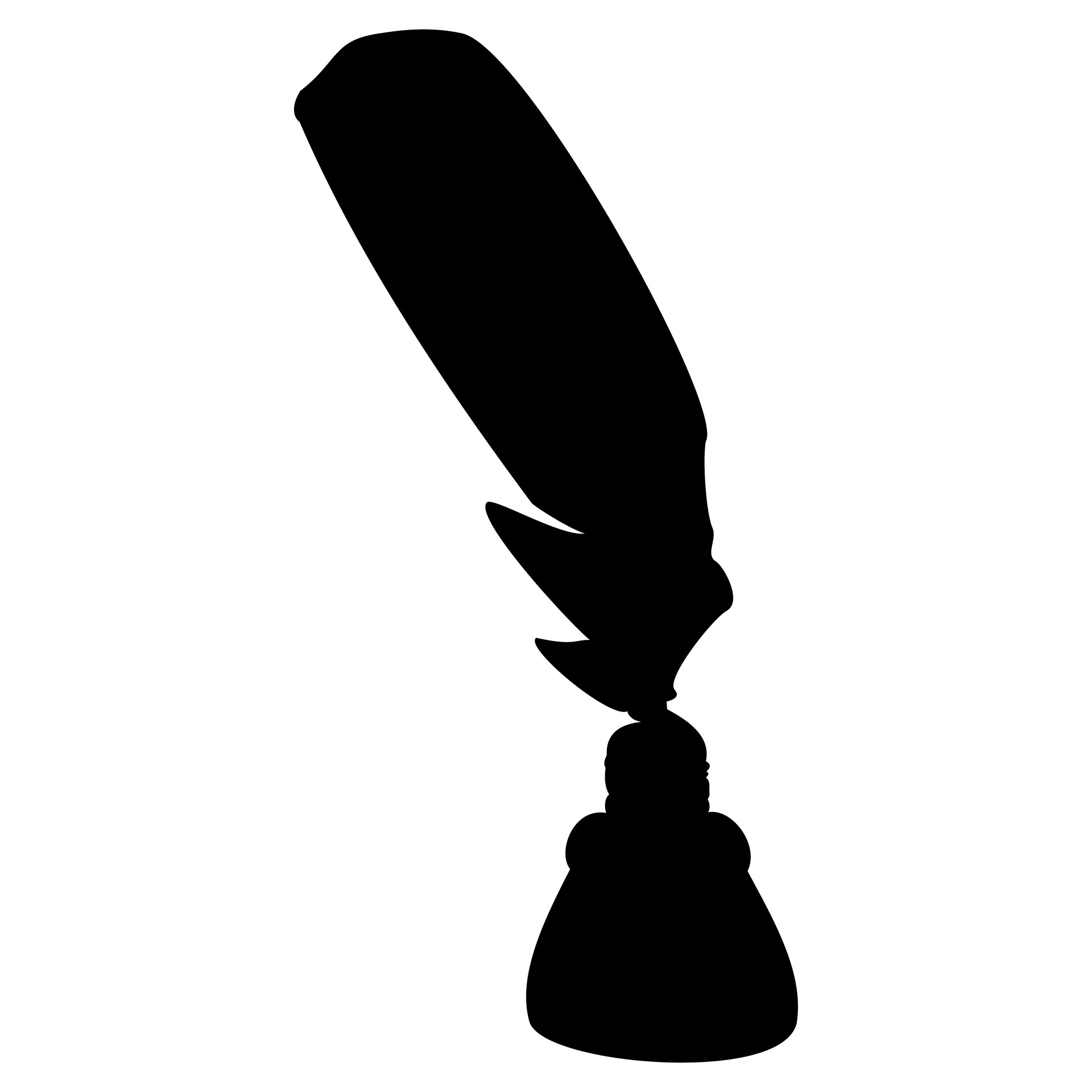1920x1920 Silhouette, Quill, Pen, Ink, Icon
